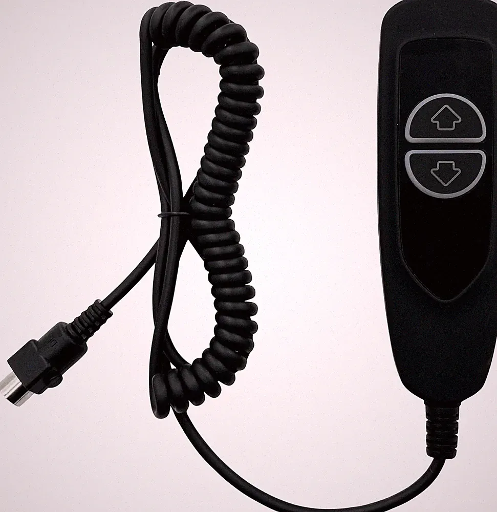 2 Button 5 Pin USB-C Backlight Remote for Lift Chair Power Recliner DL-SK-220-1