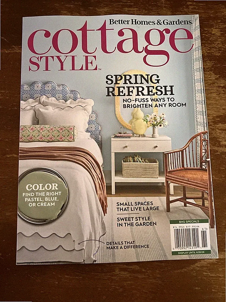 Better Homes and Garden Magazine Special 2026 Cottage Style
