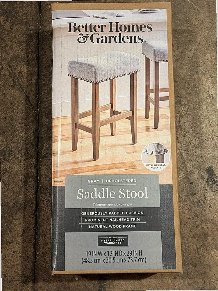 Better Homes & Gardens Kitchen Chair/Dining Room chair - Saddle Stool