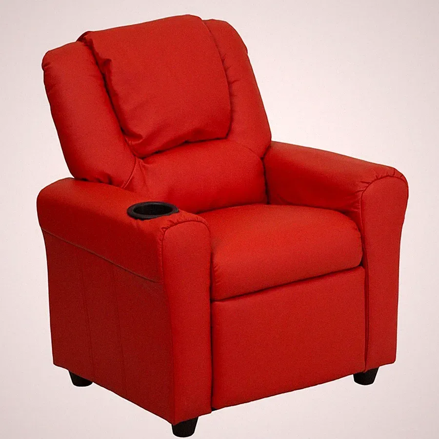 Flash Furniture Red Kids Recliner, Red - DG-ULT-KID-RED-GG
